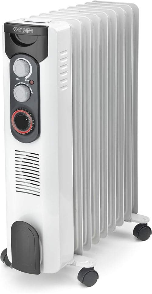 Radiateur Bain d'huile Olimpia Splendid Caldorad  9 Turbo Timer Blanc