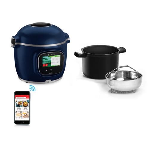 Moulinex Multicuiseur intelligent Cookeo Touch Pro, Balance integree, Connecte, CE943410