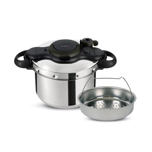 Autocuiseur Seb PC ClipsoMinut Easy P4620724 Inox et Noir