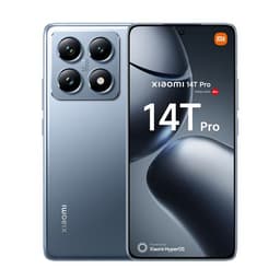 Smartphone Xiaomi 14T Pro 6,67" 5G Double nano SIM 512 Go Bleu Titane conçu avec Leica