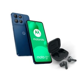Pack Smartphone Motorola G15 6,72" Double SIM 256 Go Marine + Ecouteurs Motorola Buds Bass Dark shadow
