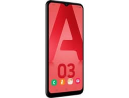 Samsung Galaxy A03 - 4G smartphone - double SIM - RAM 4 Go / Mémoire interne 64 Go - microSD slot - Écran LCD - 6.5" - 1600 x 720 pixels - 2x caméras arrière 48 MP, 2 MP - front camera 5 MP - noir