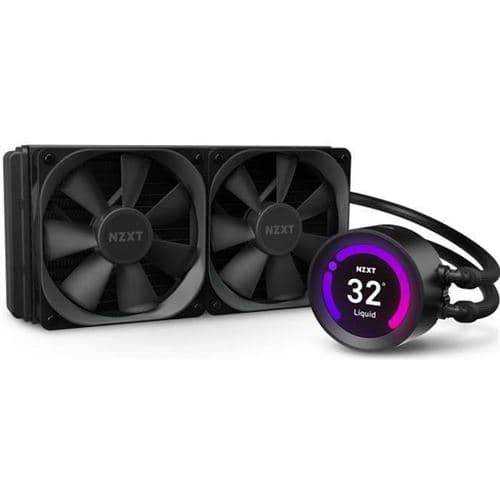 NZXT Kraken Z53 - Système de refroidissement liquide de processeur - (pour : LGA1156, LGA1366, LGA1155, LGA2011, LGA1150, LGA2011-3, LGA1151, LGA1200, LGA2066, AM4, TRX4, sTRX4) - cuivre - 120 mm