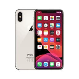 Apple iPhone X 64 Go 5,8" Argent Double SIM Reconditionné Grade A++ Renewd