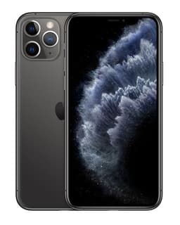 Apple iPhone 11 Pro - 4G smartphone - double SIM / Mémoire interne 64 Go - écran OEL - 5.8" - 2436 x 1125 pixels - 3 x caméras arrière 12 MP, 12 MP, 12 MP - front camera 12 MP - gris sidéral