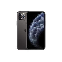 Apple iPhone 11 Pro - 4G smartphone - double SIM / Mémoire interne 64 Go - écran OEL - 5.8" - 2436 x 1125 pixels - 3 x caméras arrière 12 MP, 12 MP, 12 MP - front camera 12 MP reconditionné - bonne condition - gris sidéral