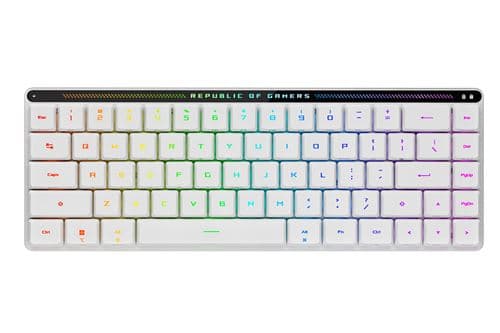 Clavier gaming mécanique sans fil Azerty Asus ROG Falchion RX Low Profile Blanc