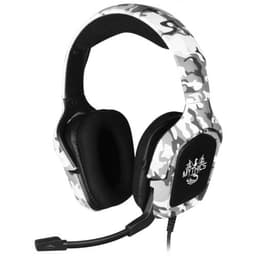 Casque PC Konix Mythics Ares Camo 61881110801 Filaire Isoleront des Bruits 110dB Jack 3.5mm Noir