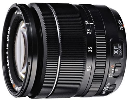 Objectif hybride Fujifilm XF 18-55mm f/2.8-4 R LM OIS noir