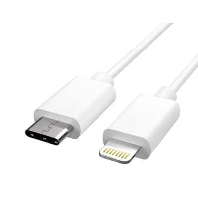 CABLING® Cable (chargement et transfert de données) USB Type C vers lightning pour iPhone, iPad, Nouveau MacBook