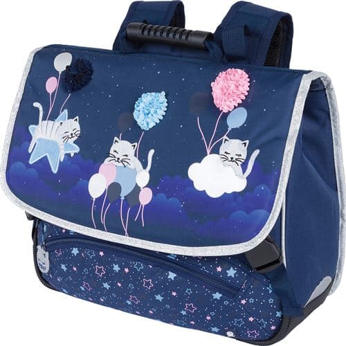 Cartable scolaire Oberthur Chaton 38 cm