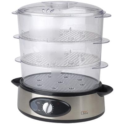 orva cuiseur vapeur 3 paniers 900w 13564-57