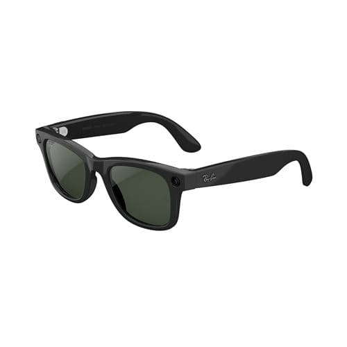 Lunettes connectées IA Meta Ray-Ban Wayfarer (Gen 2) Noir brillant taille grande