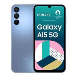 Smartphone Samsung Galaxy A15 6,5" 5G Double nano SIM 128 Go Bleu