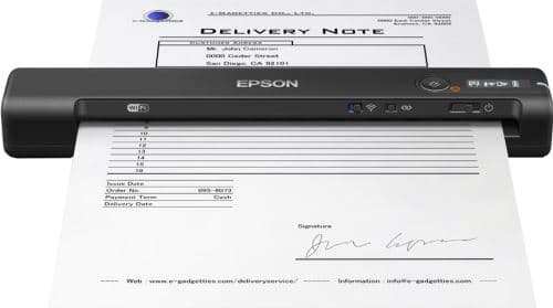 Scanner EPSON WorkForce ES-60W sans fil Noir