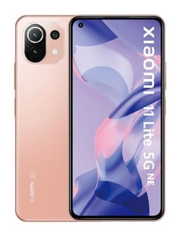 Smartphone Xiaomi 11 Lite 6,55" 5G 128 Go Double SIM Rose Nouvelle Edition