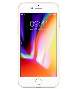 Apple iPhone 8 Plus 64 Go 5,5 Or Reconditionné avec Batterie Neuve