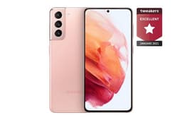 Samsung Galaxy S21 5G - 5G smartphone - double SIM - RAM 8 Go / Mémoire interne 128 Go - écran OEL - 6.2" - 2400 x 1080 pixels (120 Hz) - 3 x caméras arrière 12 MP, 12 MP, 64 MP - front camera 10 MP - rose fantôme