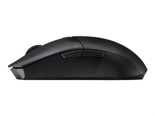 ASUS TUF Gaming M4 - Souris - droitiers et gauchers - 6 boutons - sans fil - Bluetooth 5.1, 2.4 GHz - récepteur sans fil USB - noir