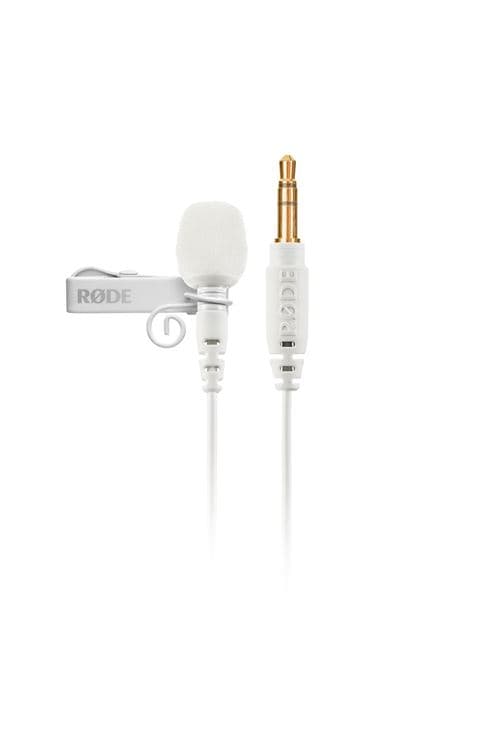 Microphone portable Rode Lavalier Go Blanc