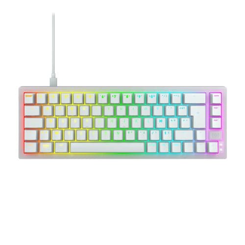 Clavier gaming filaire Azerty Cherry XTRFY K5V2 Blanc