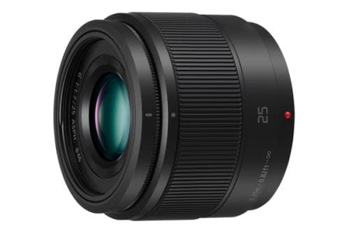 Objectif hybride Panasonic Lumix G 25mm f/1.7 noir