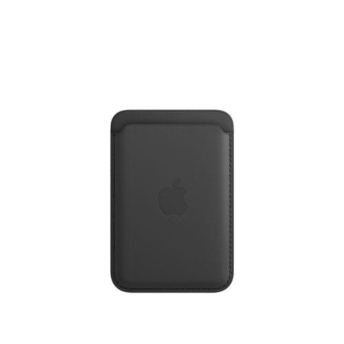 Porte-cartes en cuir Apple Magsafe Noir