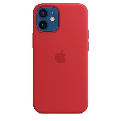 Coque en silicone Apple MagSafe pour iPhone 12 mini (PRODUCT)RED