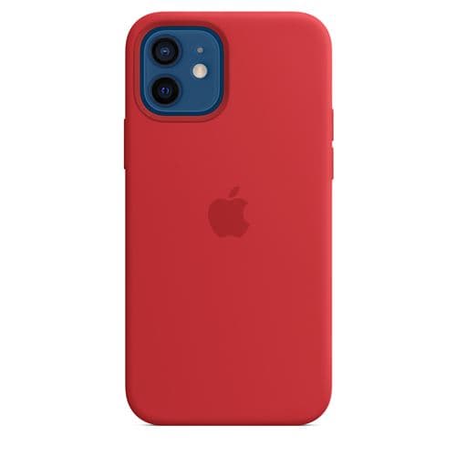 Coque en silicone Apple MagSafe pour iPhone 12 et 12 Pro (PRODUCT)RED