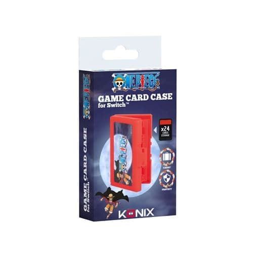 Boîte de rangement Konix One Piece pour 24 jeux Nintendo Switch