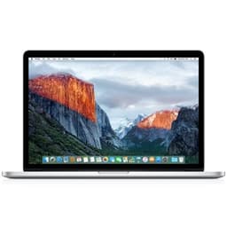 Apple MacBook Pro 15.4" Retina 256 Go Flash 16 Go RAM Intel Core i7 à 2.2 GHz FJLQ2F/A Argent reconditionné certifié Apple Mi 2015