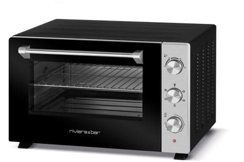 Four compact posable Riviera et Bar QFR600 2200 W Noir et Argent