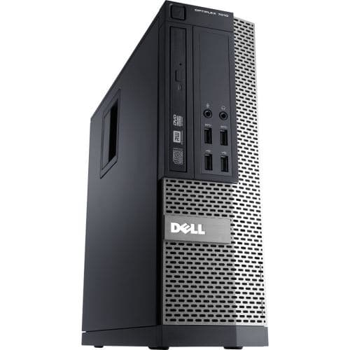 Unité centrale Dell Optiplex 7010 SFF - Noir - Intel Core i5-3470 / 3.20 GHz - RAM 8 Go - HDD 500 Go - DVD - Gigabit Ethernet - Ubuntu / Linux