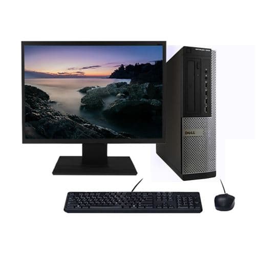 PC Dell 7010 DT Core i3-3220 3.30GHz 16Go/1To SSD Wifi W10 + Ecran 22