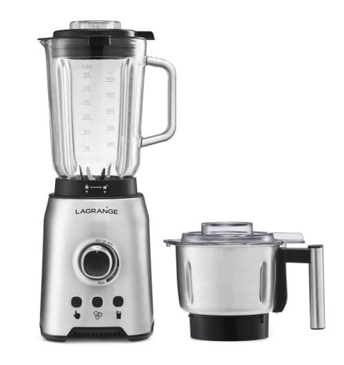Blender et moulin à grains Lagrange 1200 W Argent