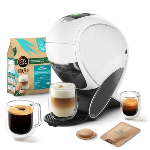Cafetière à dosette Nescafé Dolce Gusto Neo KP850110 Blanc Reconditionnée