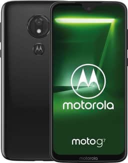 Motorola Moto G7 Power - 4G smartphone - double SIM - RAM 4 Go / Mémoire interne 64 Go - microSD slot - Écran LCD - 6.2" - 1570 x 720 pixels - rear camera 12 MP - front camera 8 MP - céramique noire