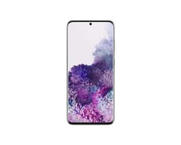 Samsung Galaxy S20 - 4G smartphone - double SIM - RAM 8 Go / Mémoire interne 128 Go - microSD slot - écran OEL - 6.2" - 3200 x 1440 pixels (120 Hz) - 3 x caméras arrière 64 MP, 12 MP, 12 MP - front camera 10 MP - gris cosmique