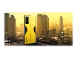 Xiaomi POCO F4 GT - 5G smartphone - double SIM - RAM 12 Go / Mémoire interne 256 Go - écran OEL - 6.67" - 2400 x 1080 pixels (120 Hz) - 3 x caméras arrière 64 MP, 8 MP, 2 MP - front camera 20 MP - jaune cyber