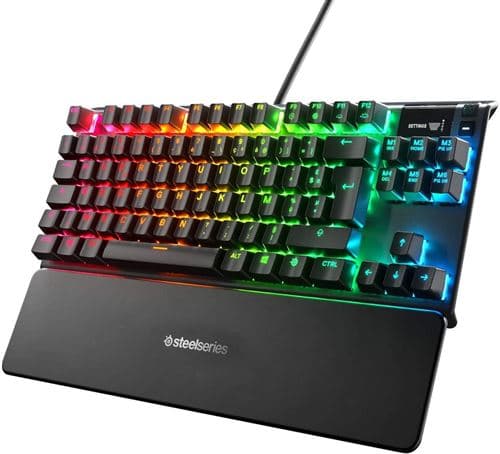 Clavier Gaming filaire SteelSeries Apex Pro TKL RVB Noir
