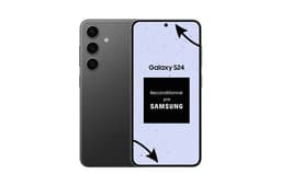 Smartphone Samsung Galaxy S24 5G (dual sim) 6,2" 128 Go Noir Reconditionné Premium par Samsung