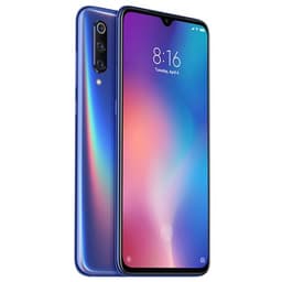 Xiaomi MI 9 - 4G smartphone - double SIM - RAM 6 Go / 128 Go - écran OEL - 6.39" - 2340 x 1080 pixels - 3 x caméras arrière 48 MP, 12 MP, 16 MP - front camera 20 MP - Bleu océan