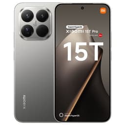Smartphone Xiaomi 15T Pro 6,83" 5G Double Nano SIM 512 Go Gris Titane conçu avec Leica