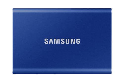 Disque SSD Externe Samsung Portable T7 MU-PC2T0H/WW USB 3.2 Bleu