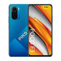 Smartphone Xiaomi Poco F3 5G M2012K11AG 6.7 Pouces FHD AMOLED Qualcomm Snapdragon 870 6Go 128Go Android 11 Bleu Océan Foncé