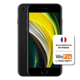 Apple iphone SE2 - Grade A - 128GB - Noir Reconditionné en France par WeFix