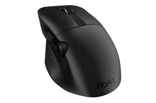 ASUS ProArt MD300 - Souris - optique - 6 boutons - sans fil - 2.4 GHz, Bluetooth 5.0 - récepteur sans fil USB - noir étoilé
