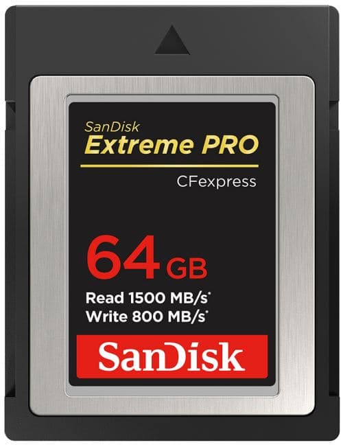 Carte Extreme Pro SanDisk CFexpress 64 Go
