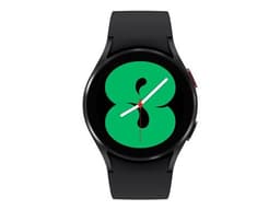 Samsung Galaxy Watch4 - 40 mm - noir - montre intelligente avec bande sport - affichage 1.19" - 16 Go - NFC, Wi-Fi, Bluetooth - 25.9 g