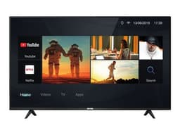 TCL 65P611 - Classe de diagonale 65" (64.5" visualisable) TV LCD rétro-éclairée par LED - Smart TV - Smart TV - 4K UHD (2160p) 3840 x 2160 - HDR - noir